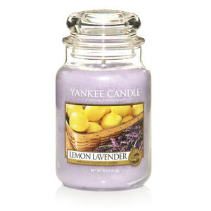 Yankee Candle doftljus - Large Jars / Stor burk - Lemon Lavender, Large Jar, Yankee Candle